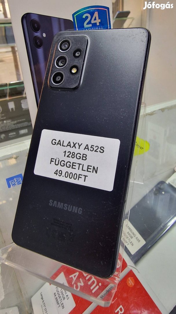 Samsung A52, 128GB ,Független, Akció 