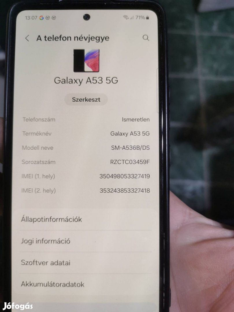 Samsung A53 5G