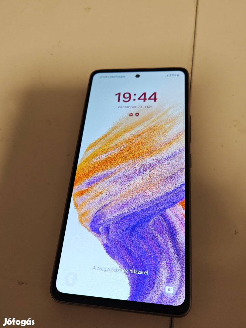 Samsung A53 5G mintaz új! Telefon készülék független 