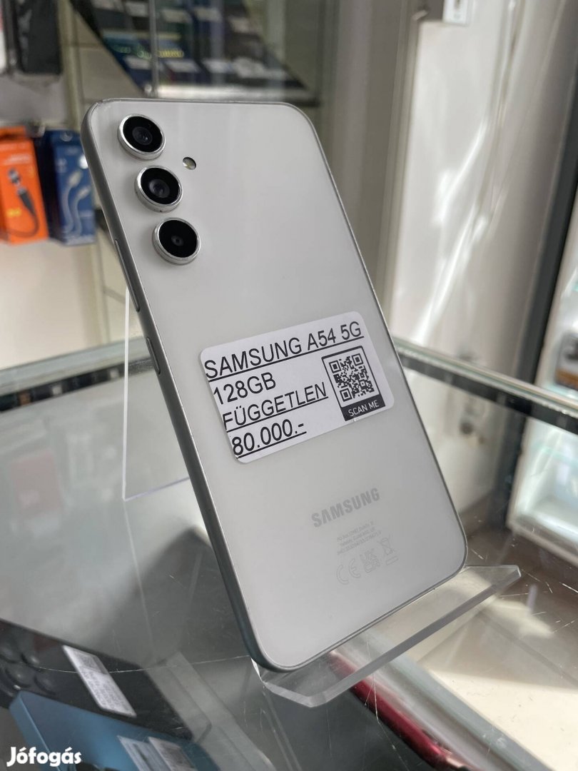 Samsung A54 5G - Fehér - Független - 128GB
