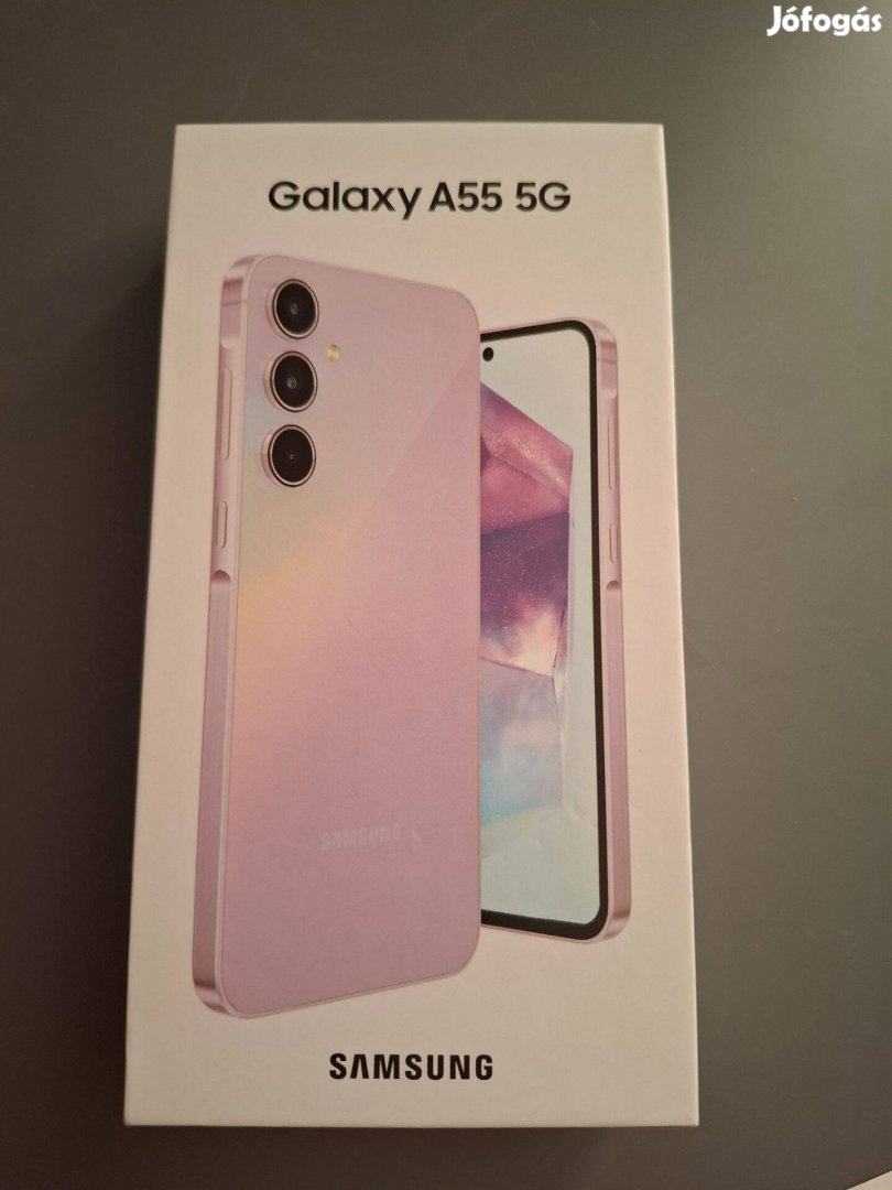 Samsung A55 5G 8/128GB DS új eladó