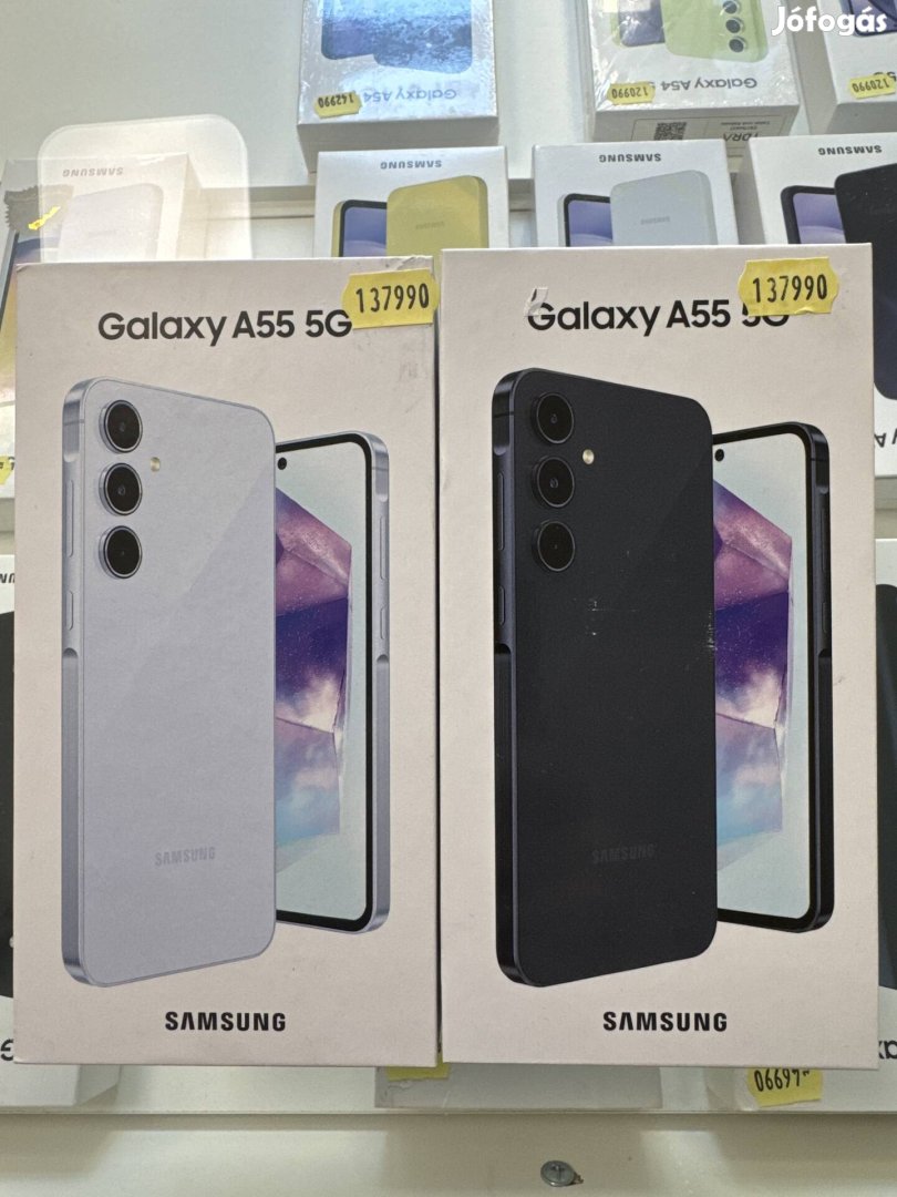 Samsung A55 5G 8/128 több színben!