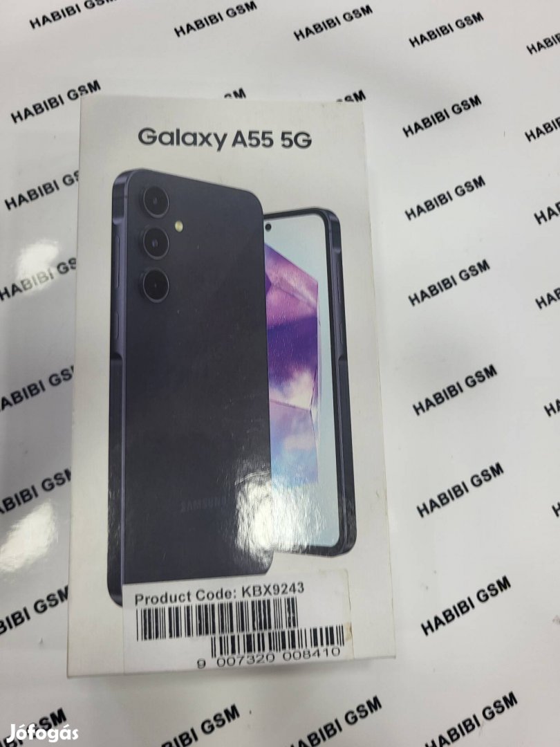 Samsung A55 5G Független 128GB Új 