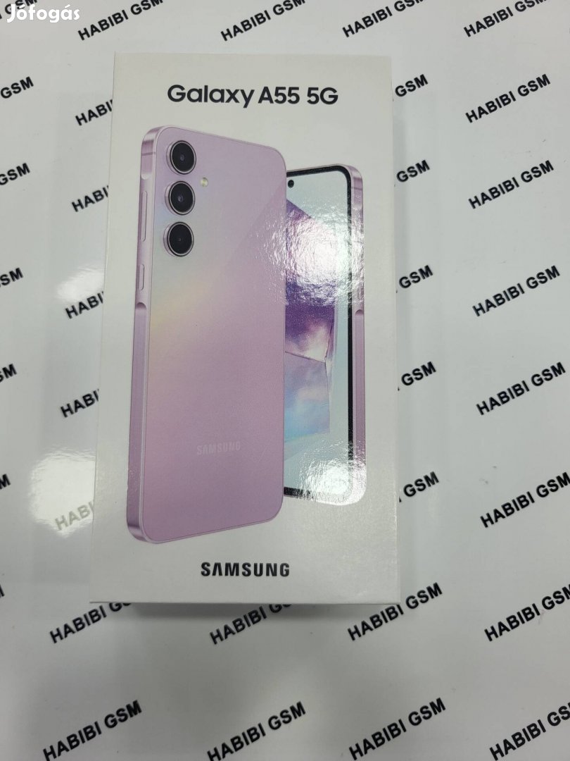 Samsung A55 5G Független 128GB Új 