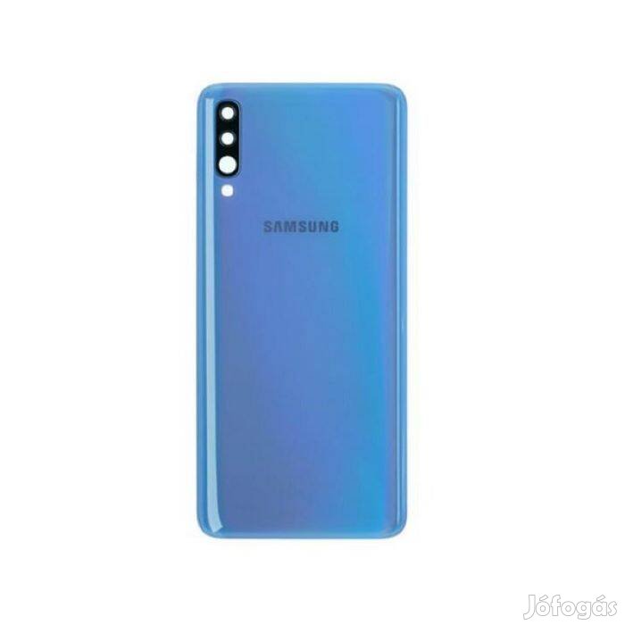 Samsung A705 Galaxy A70 Akkufedél Kék Gyári