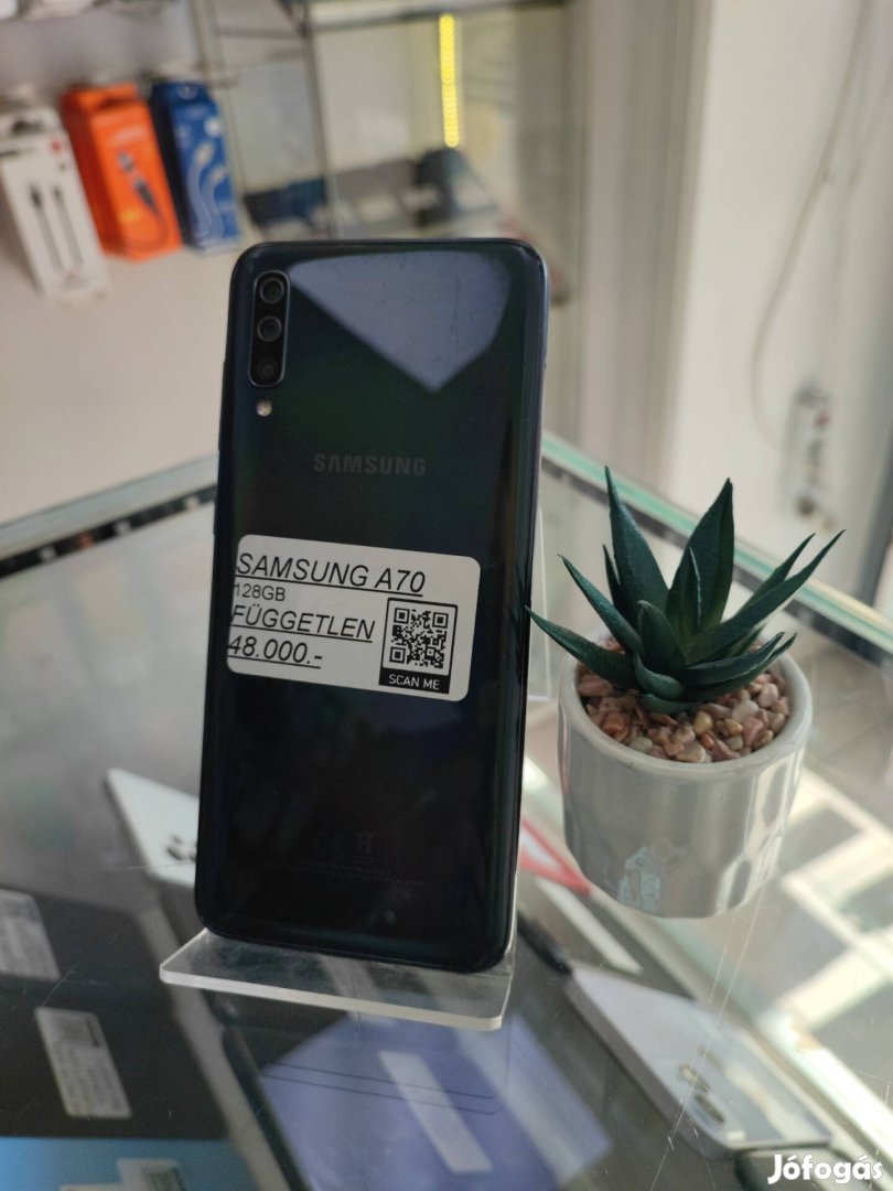 Samsung A70 Akció 128GB - Kártyafüggetlen
