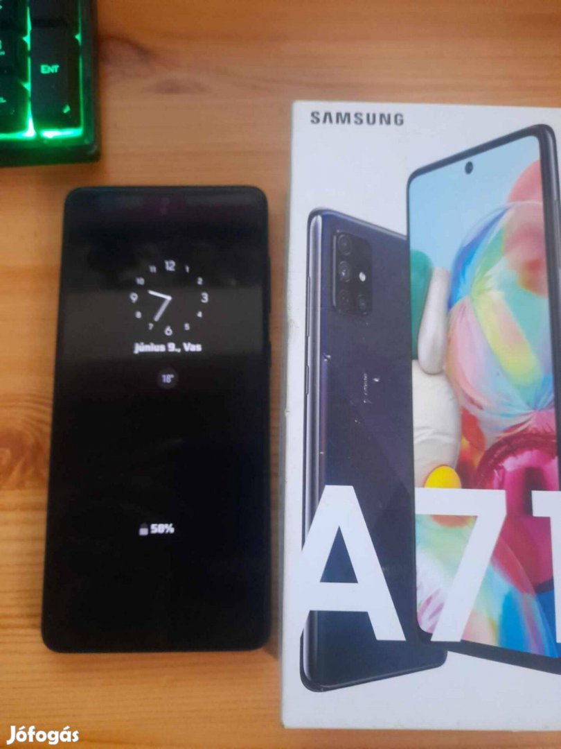 Samsung A71 6gb 128gb dual