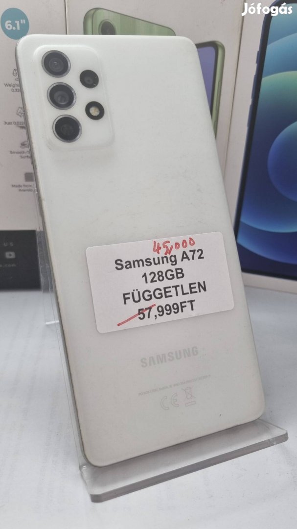 Samsung A72 128GB Független Akció 