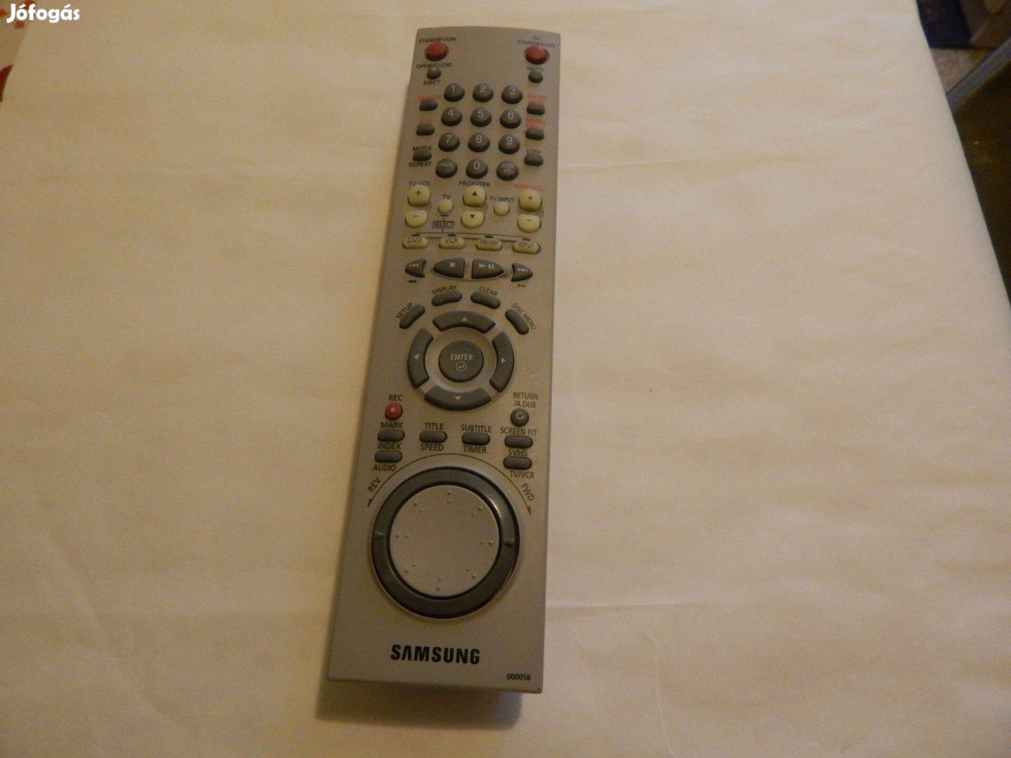 Samsung AK59-00005 tipusú DVD-VHS Combi Erősítő Távirányítója Eredeti