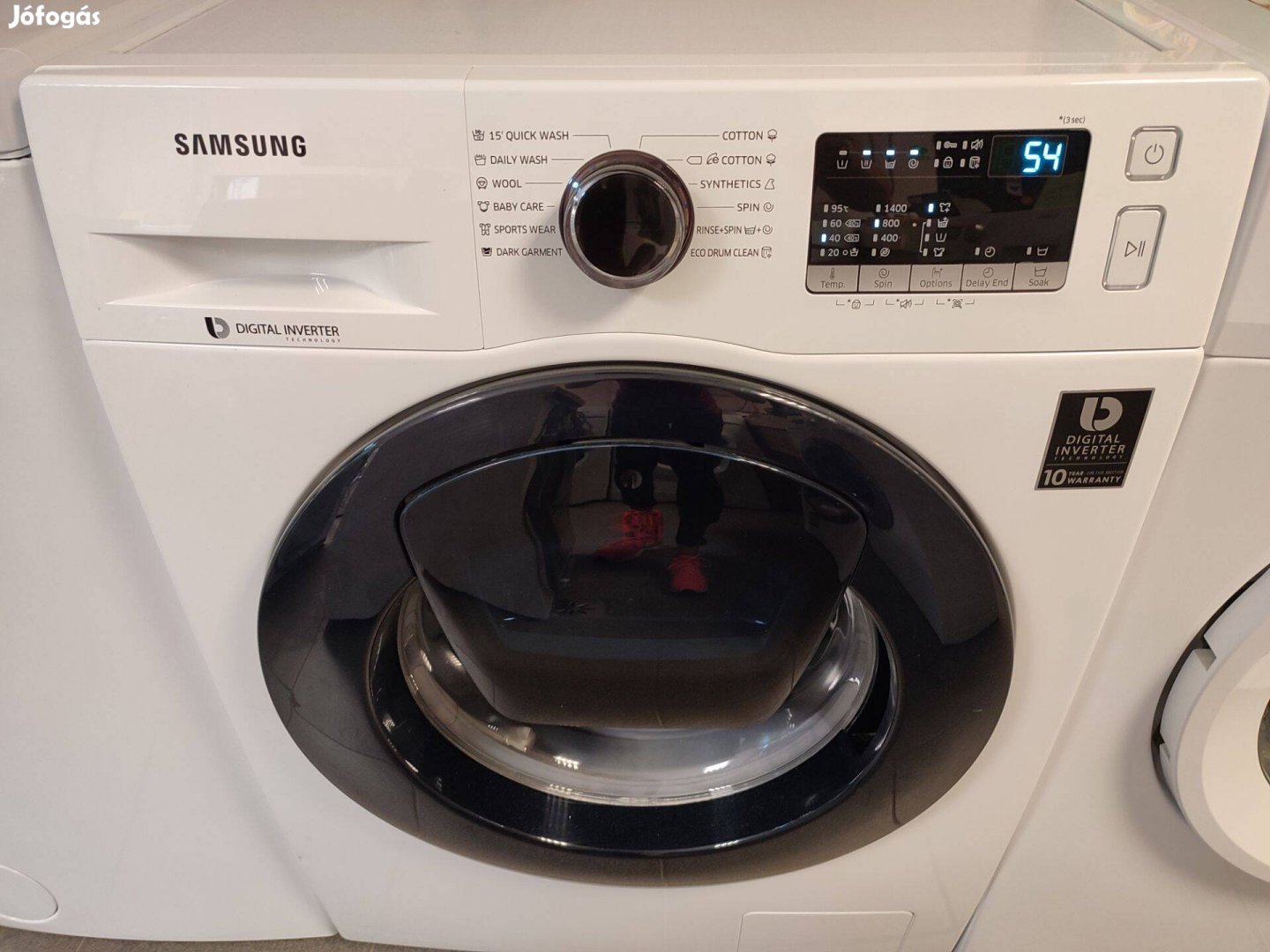 Samsung A+++ kategóriás 8 kg-os mosógép