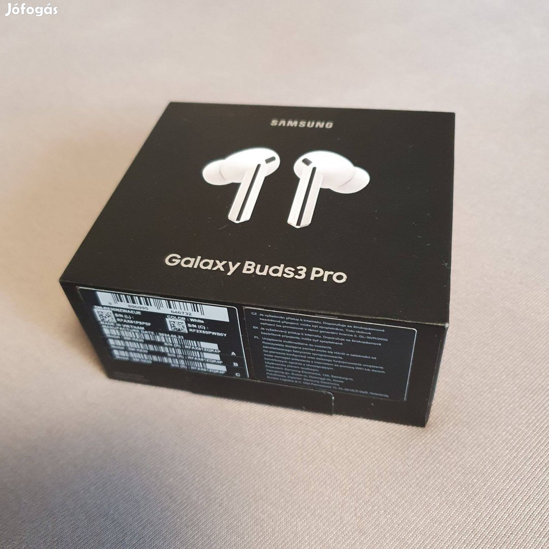 Samsung Buds3 Pro SM-R630 új, 2 év garancia