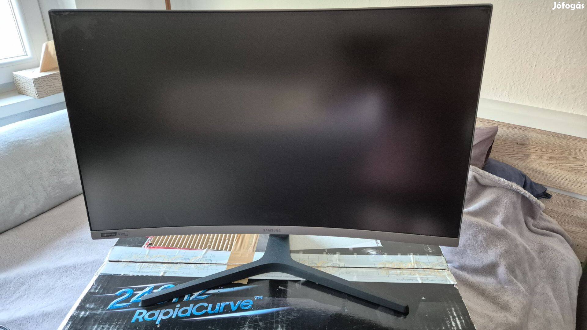 Samsung C27RG50Fqu 27" Monitor Kijelzőhibás!!
