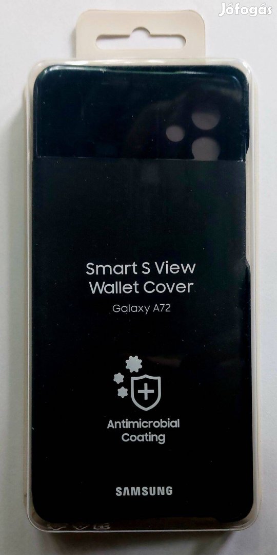 Samsung Clear S-View Case cover Samsung Galaxy A72/A72 5G gyári