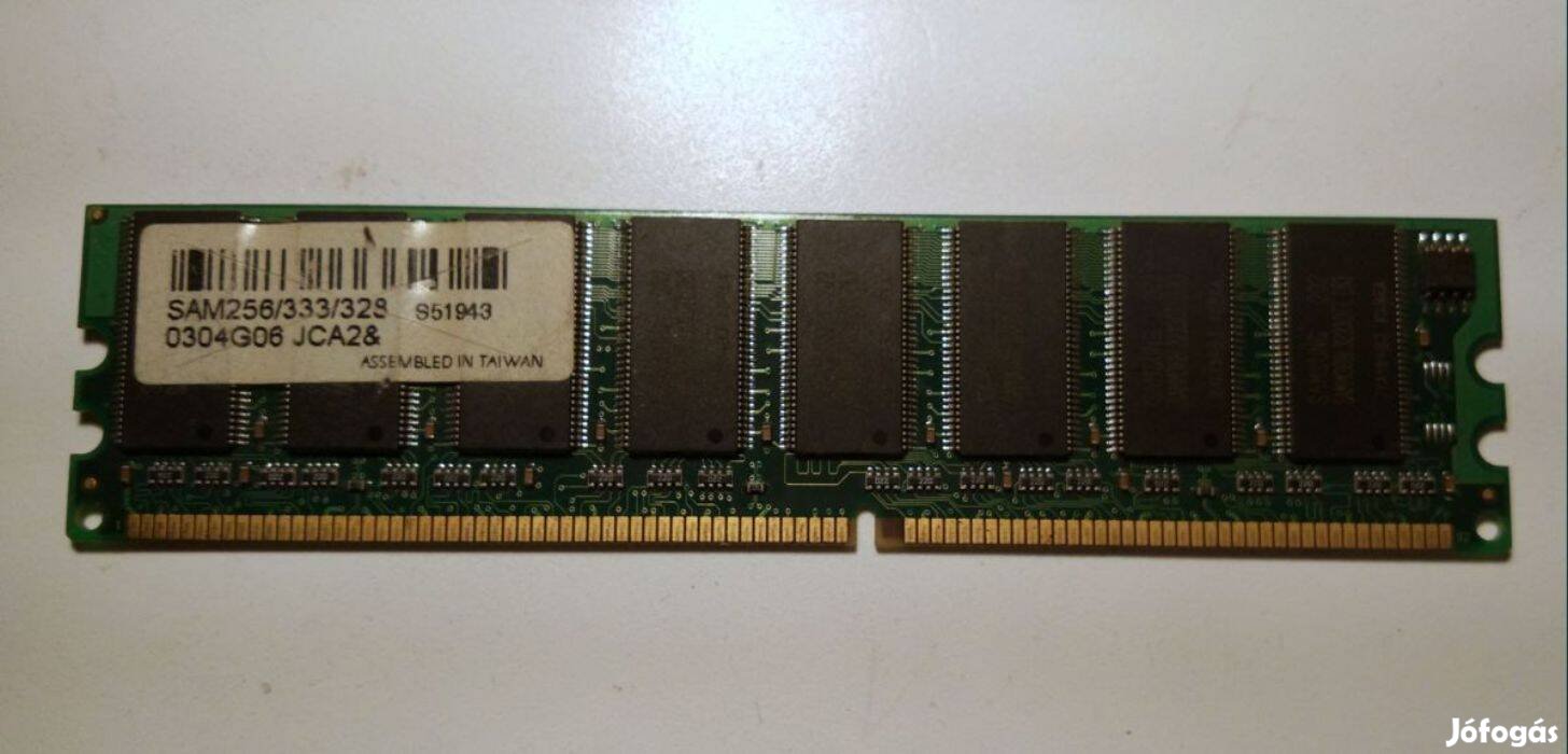 Samsung DDR1 333MHz 256MB RAM (Ver.2) teszteletlen