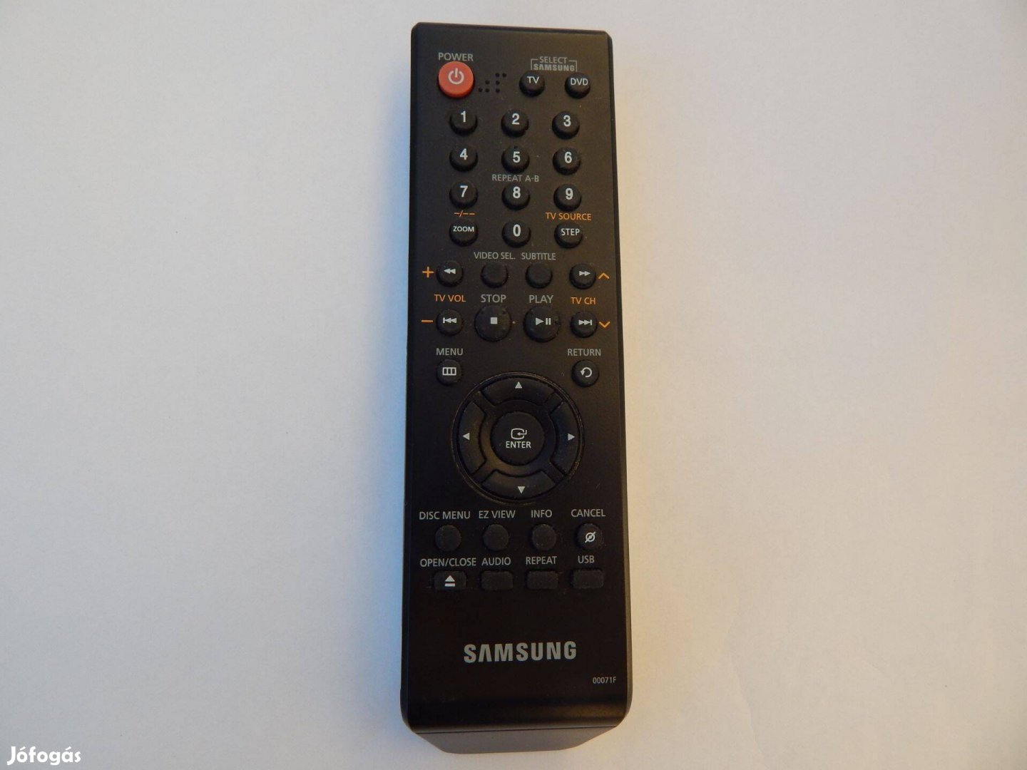 Samsung DVD és Tv Távirányítója AK59-00071F tipusú Eredeti