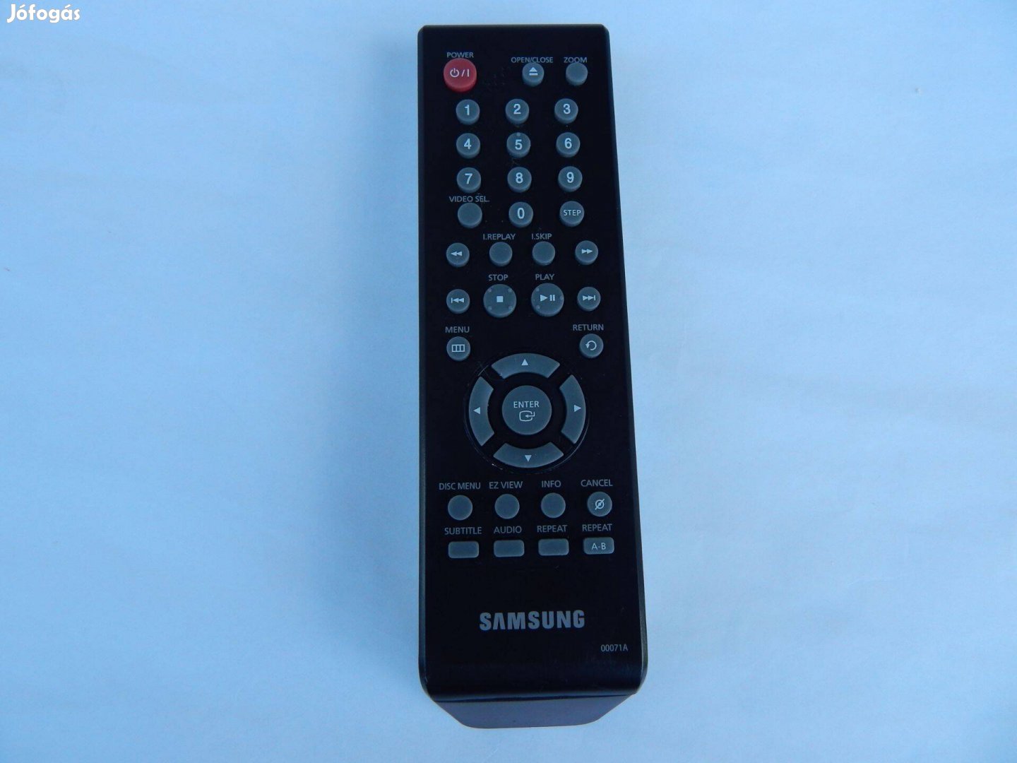 Samsung DVD lejátszó Távirányító AK-00071A Távkapcsoló Eredeti