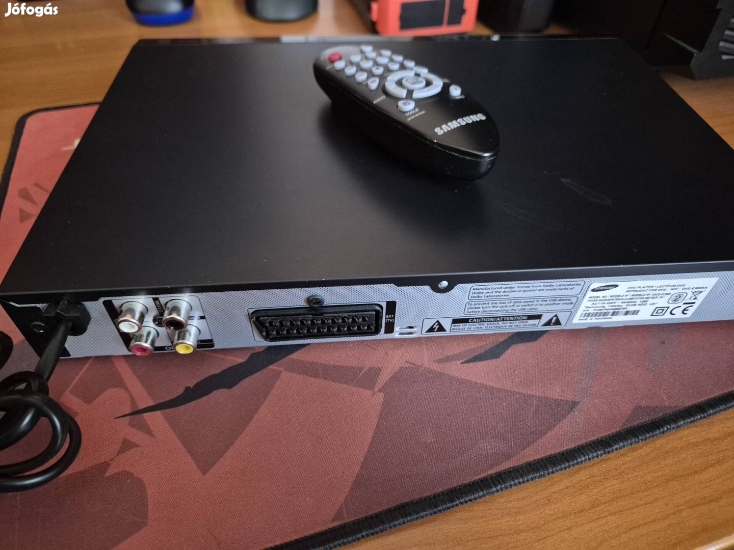 Samsung DVD lejátszó USB csatlakozóval