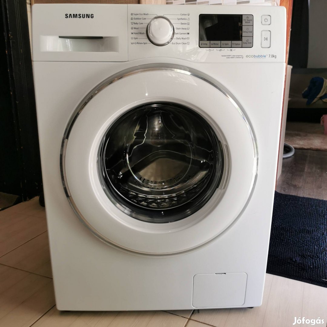 Samsung Eco Bubble 7kg 1400rpm elöltöltős mosógép eladó