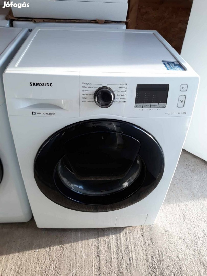 Samsung Eco bubble elöltöltős mosógép 