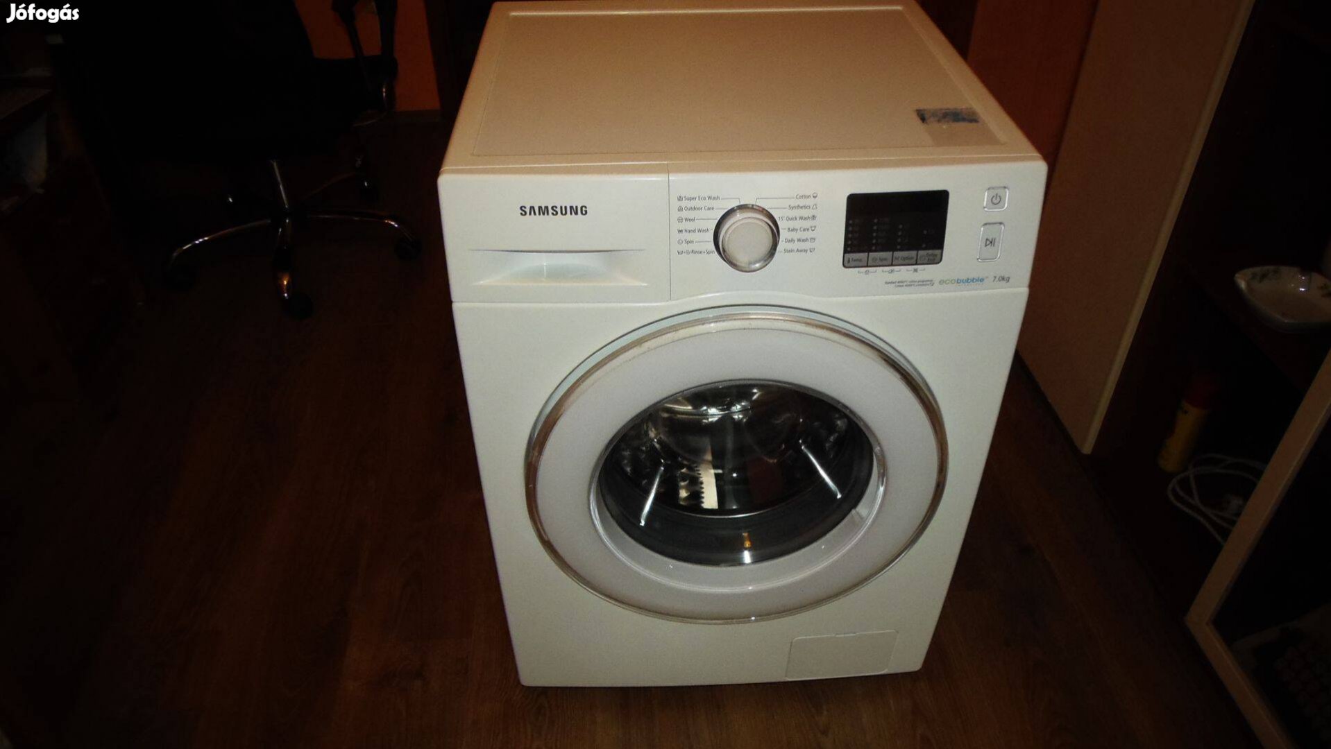 Samsung Eco bubble mosógép (Kerámia fűt.szál, 7kg, szervizelt)