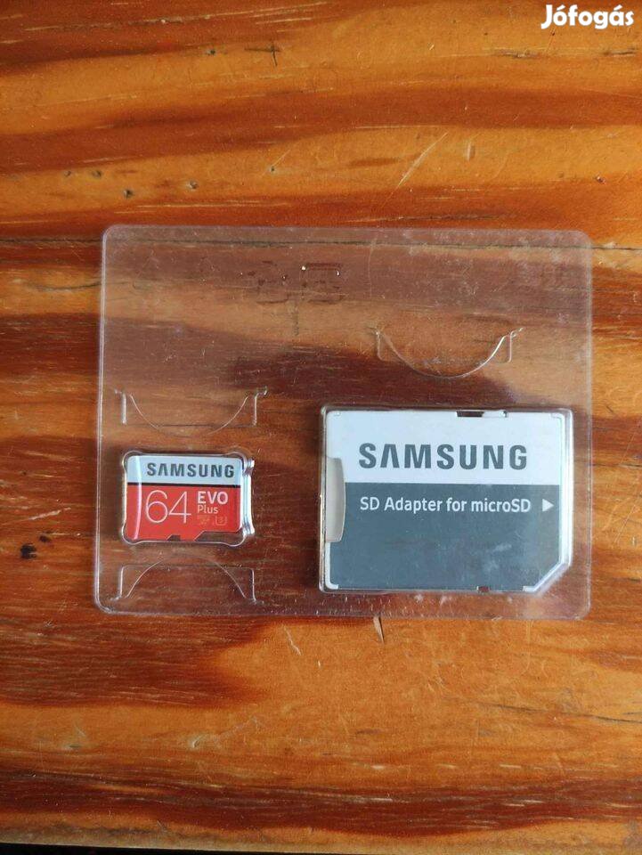 Samsung Evo Plus 64Gb Micro sd Kártya