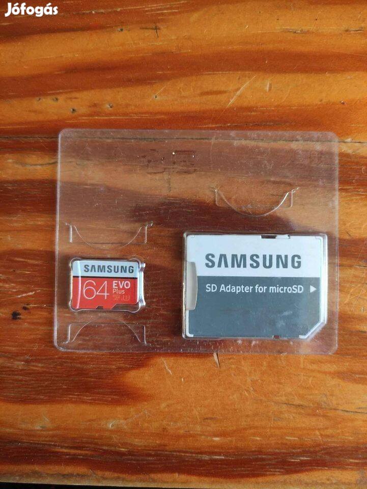 Samsung Evo Plus 64Gb Micro sd Kártya