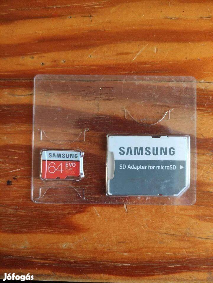Samsung Evo Plus 64Gb Micro sd Kártya