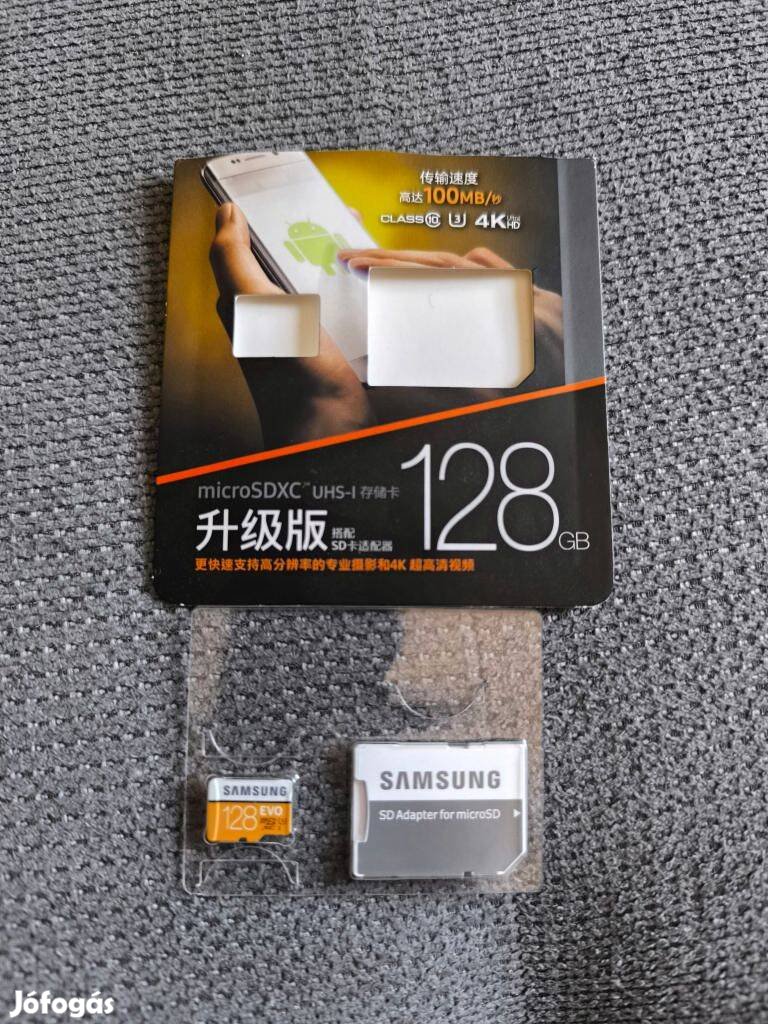 Samsung Evo Plus microsdxc Uhs-I memóriakártya 128 GB