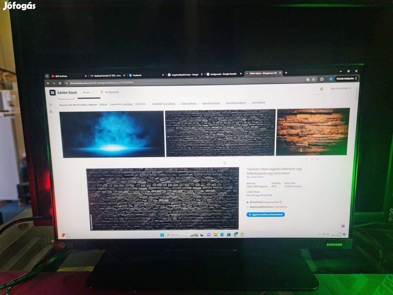 Samsung F22T450Fqr Monitor ,szép állapotban,1hónap garancia