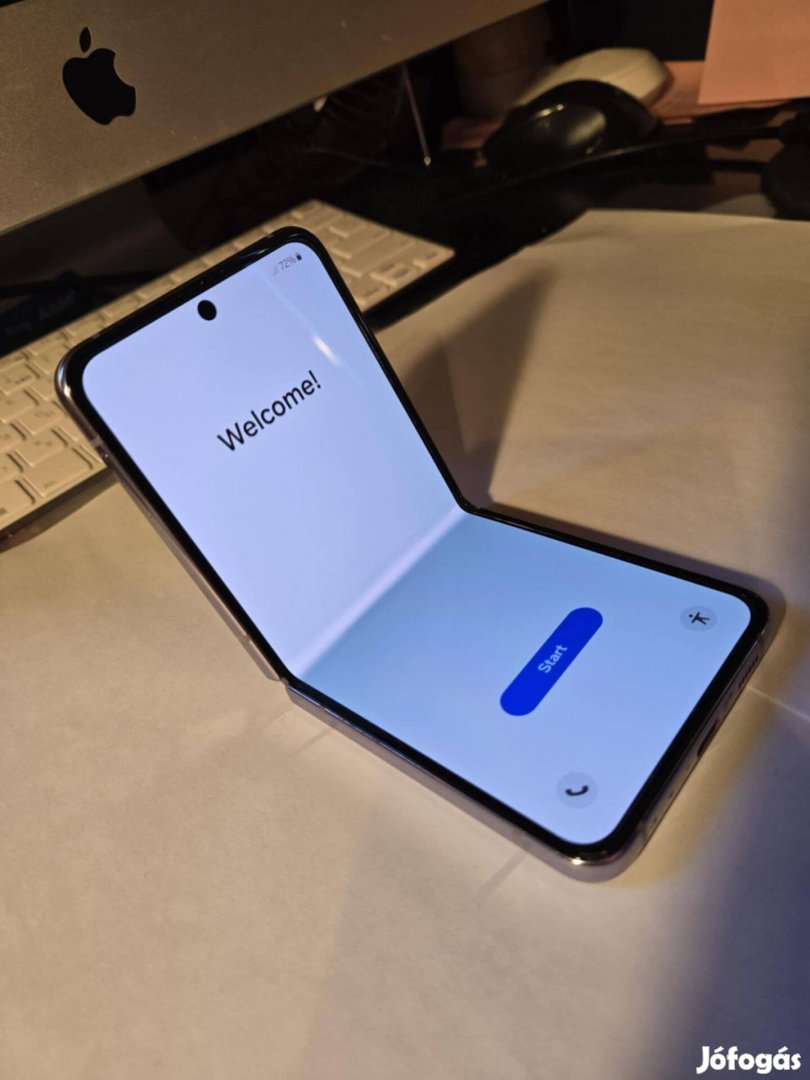 Samsung Flip4 128GB-os Lila szinben tökéletes állapotban eladó 2évesen