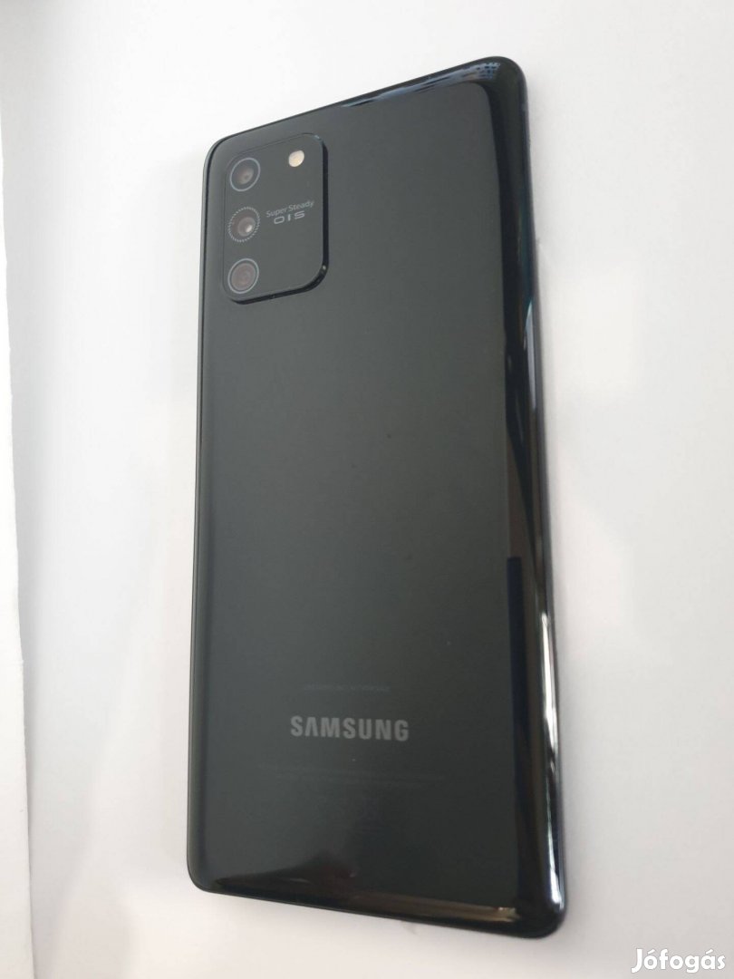 Samsung G770 Galaxy S10 Lite Akkufedél Hátlap Gyári Fekete bontott