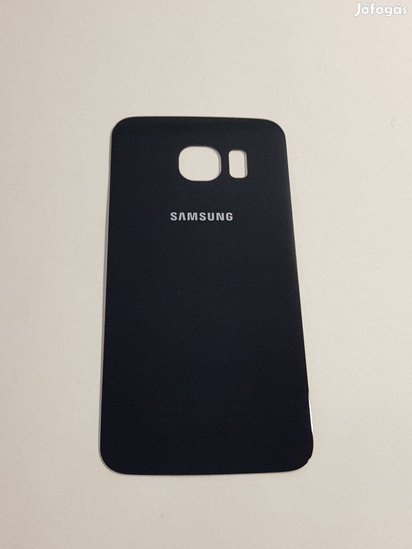 Samsung G928F Galaxy S6 Edge Plus Fekete Akkufedel Hatlap Gyari