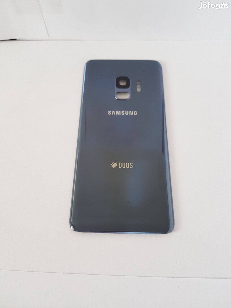 Samsung G960 Galaxy S9 Kék Akkufedel Hatlap Gyari