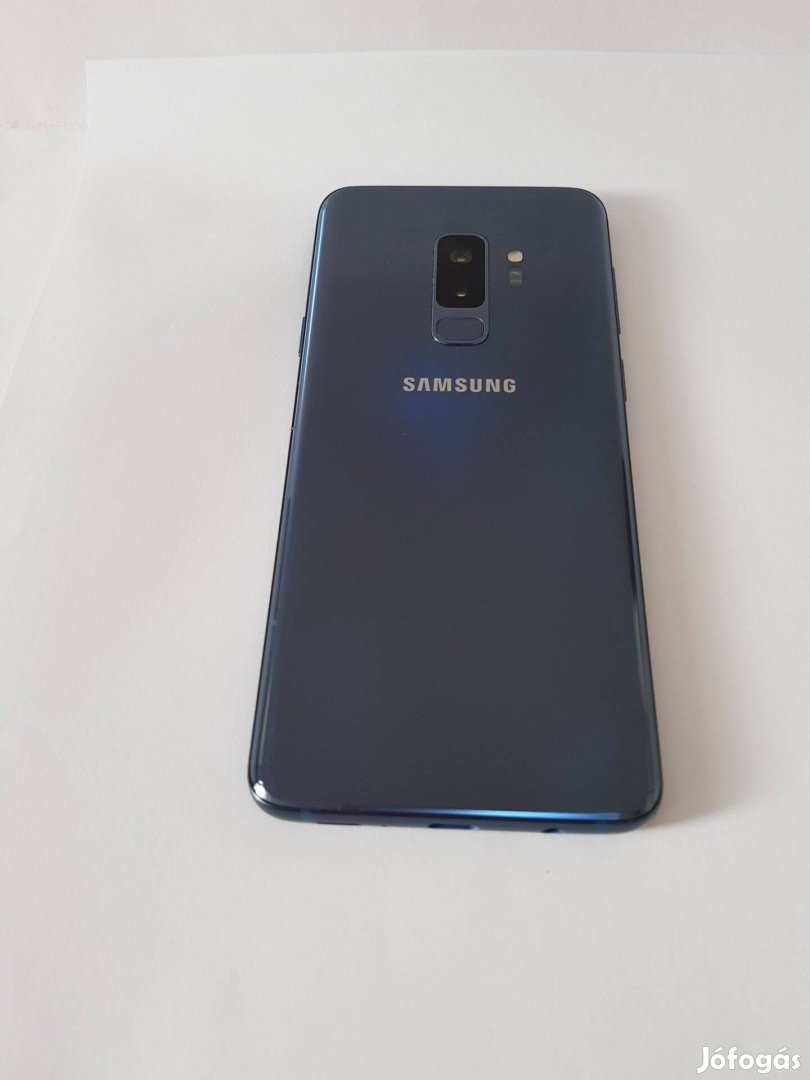 Samsung G965F Galaxy S9 Plus Kék Akkufedel Hatlap Gyari