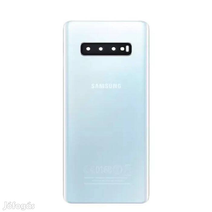 Samsung G973 Galaxy S10 Akkufedél Fehér Gyári