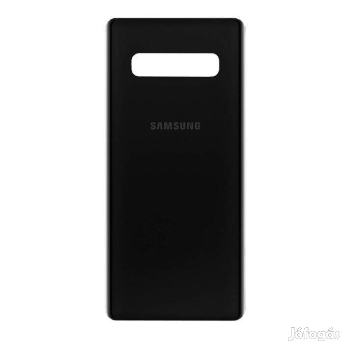 Samsung G973 Galaxy S10 Akkufedél Fekete Gyári
