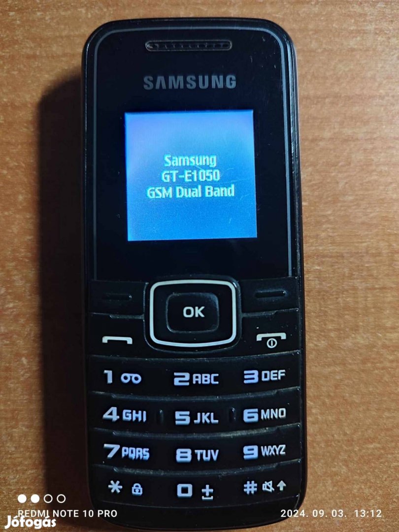 Samsung GT-E1050 dual sim eladó.