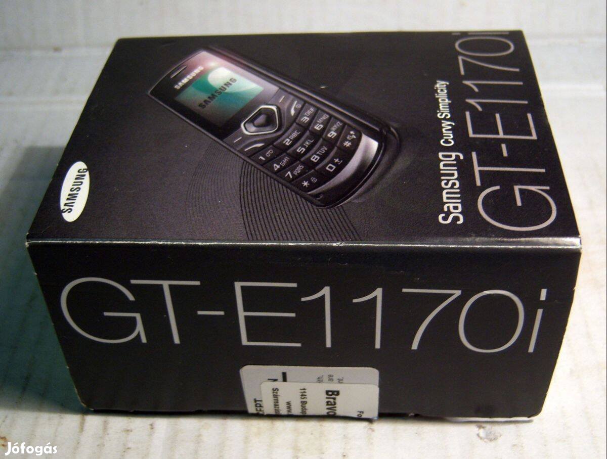 Samsung GT-E1170i (2012) Üres Doboz (Ver.1)