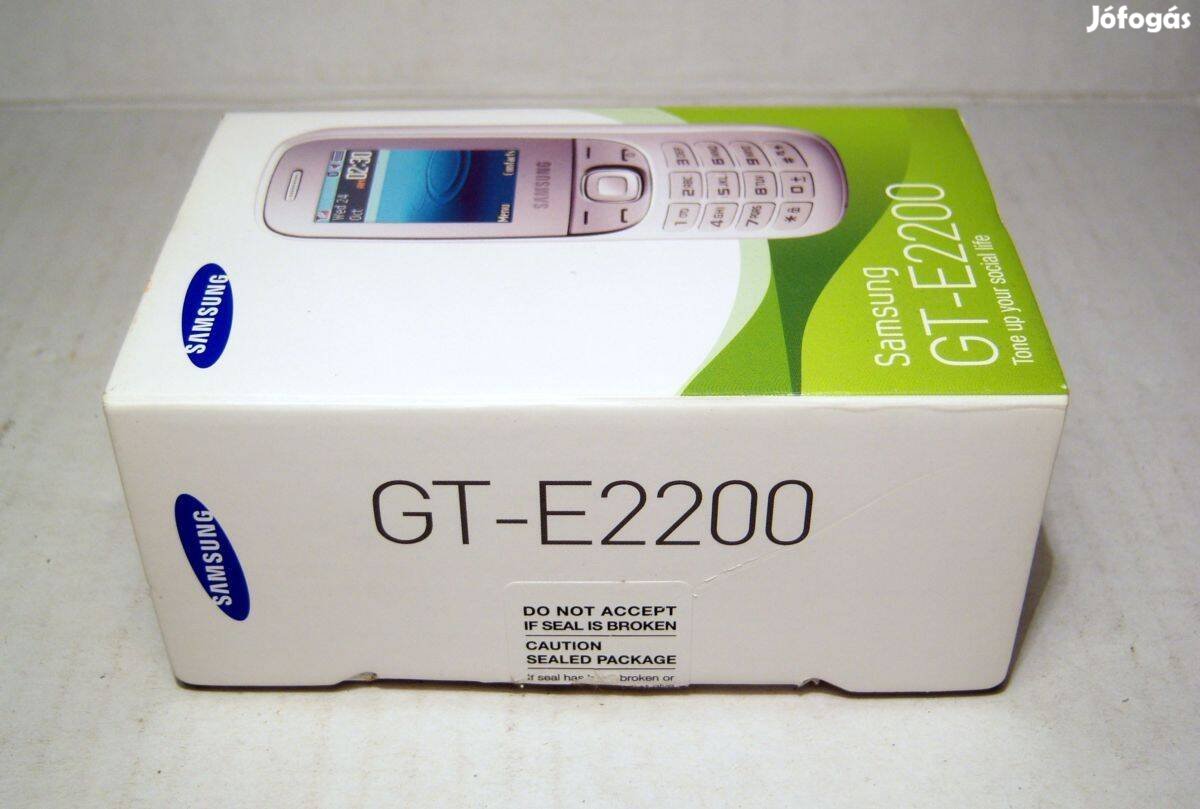 Samsung GT-E2200 (2014) Üres Doboz (black)