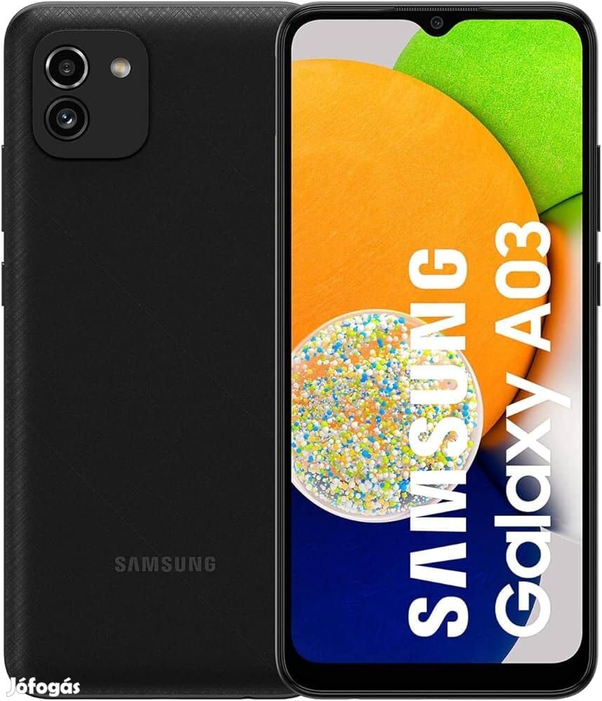 Samsung Galaxy A03 (64GB)  - Szín: Fekete