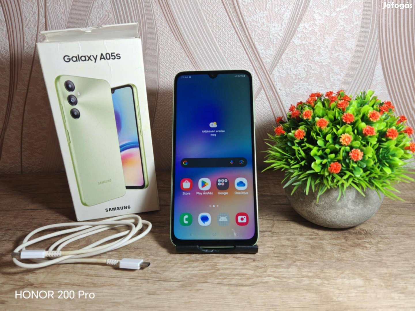 Samsung Galaxy A05S 64GB 8GB RAM kártyafüggetlen + dual sim telefon!