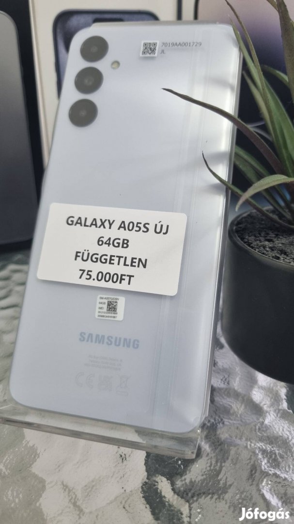 Samsung Galaxy A05S Új 64GB Fuggetlen Akció 