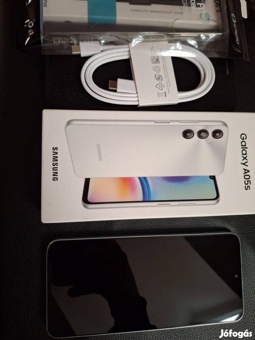 Samsung Galaxy A05s 4/128 független dualsim ezüst ingyen futárral