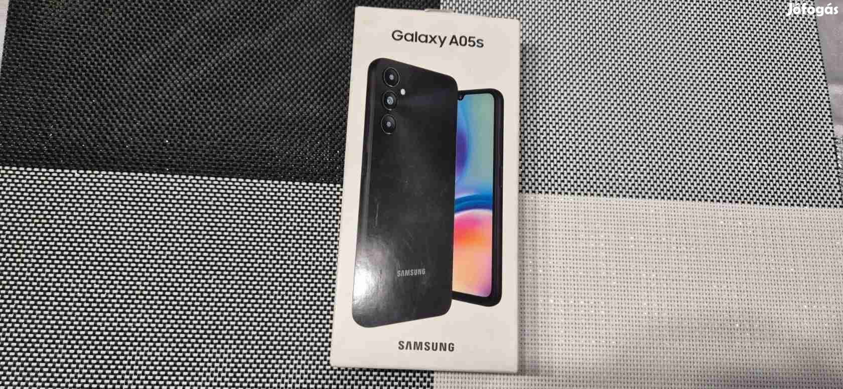 Samsung Galaxy A05s Dual Új Fekete Garanciával !