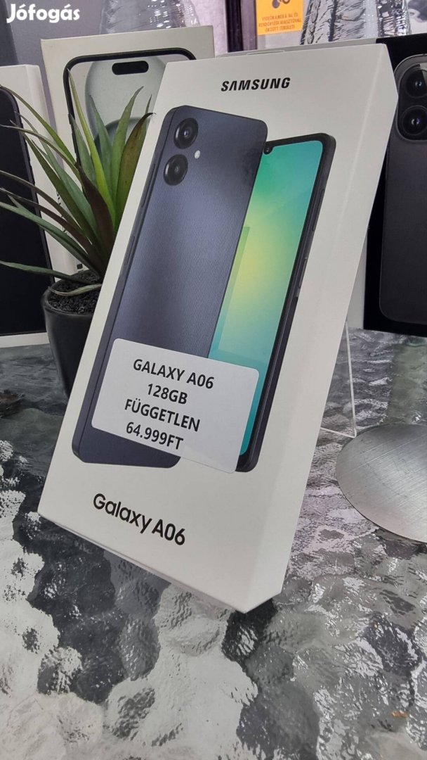 Samsung Galaxy A06 128GB Fuggetlen Akció 