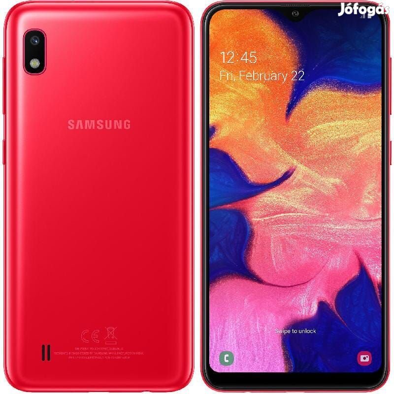 Samsung Galaxy A10 (32GB)  - Szín: Piros