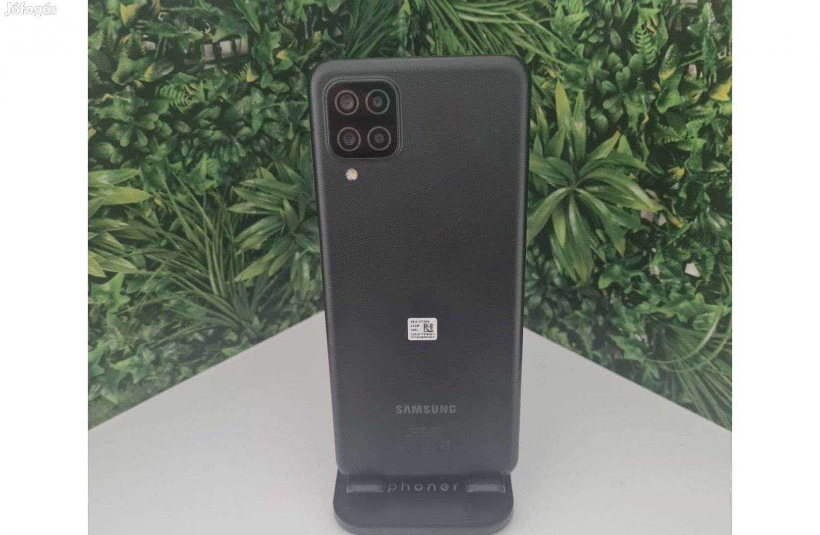 Samsung Galaxy A12 4/64gb, 6 hónap jótállással, kártyafüggetlen