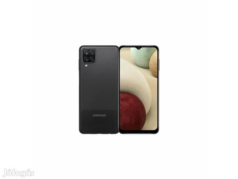 Samsung Galaxy A12 (32GB)  - Akku: 100% - Szín: Fekete