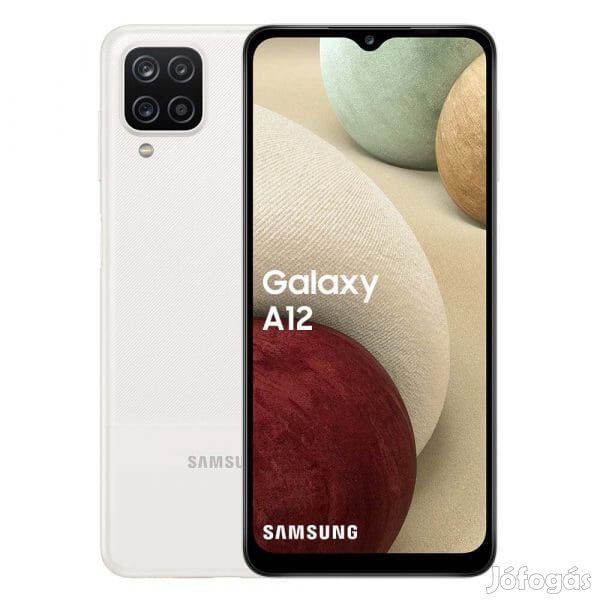 Samsung Galaxy A12 (32GB)  - Szín: Fehér