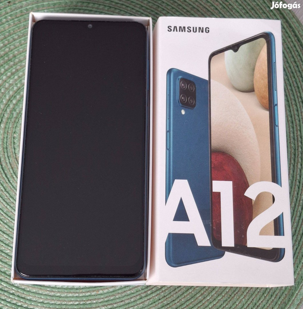 Samsung Galaxy A12 dual sim 4/64 GB mobiltelefon eladó